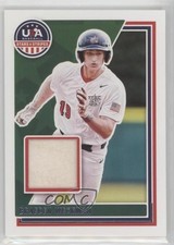 2022 Panini USA Baseball Stars & Stripes Materials Braeden Weckman #USAM-BW 2id