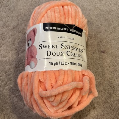Coral Loops & Threads Sweet Snuggles Yarn 1 Skein NEW 