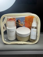 OUAI St. Barts Body Wash, Mist, Cream Travel Set