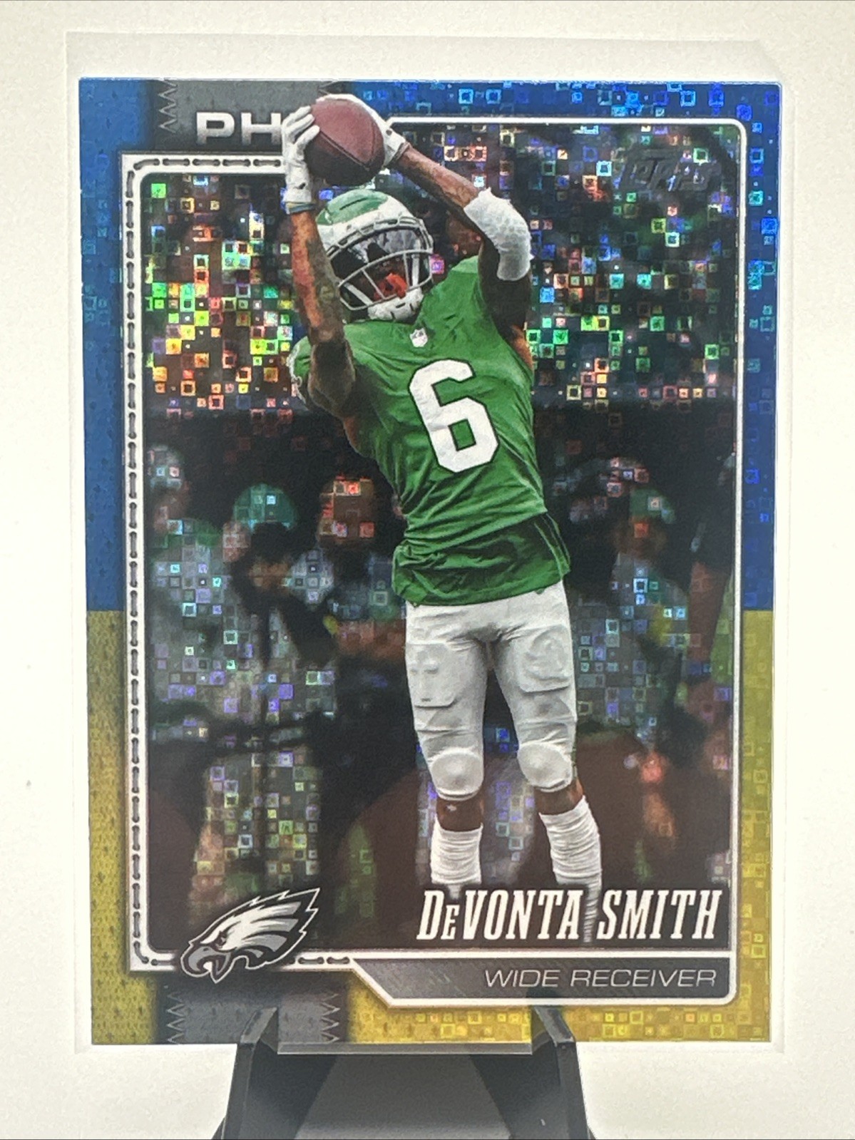 2026 Topps Blue & Gold Disco Foil /150 DEVONTA SMITH #165 Philadelphia Eagles