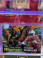 2024 Wild Card Dino-Might Prehistoric- Tetairoa McMillan 1/1 PRC