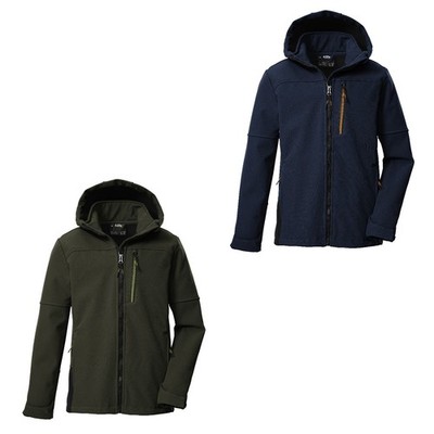Killtec Softshelljacke Übergangsjacke Herbstjacke Kinder Jungen mit Kapuze