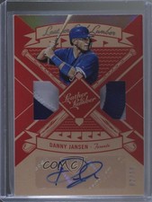 2019 Panini Leather & Lumber and Signatures Holo Gold 2/10 Danny Jansen Auto hg6