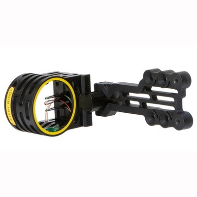 Trophy Ridge GEM RH/LH .019 Black Archery Sight, 3-Pin (AS53): NEW, Free Ship
