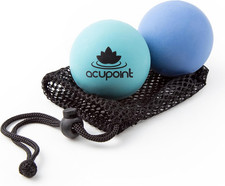 Massage Therapy Ball Set of 2 - Myofascial Release, Trigger Point  Deep Tissue