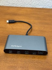STARTECH THUNDERBOLT 3 MINI DOCK TB3DKM2HD Dual Monitor 4K HDMI Gbe USB 3.0 2.0