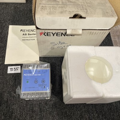 KEYENCE AS-440-05U OPTICAL FIBER AMPLIFIER