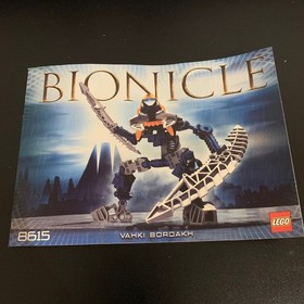 Lego Bionicle Vahki Bordakh 8615 Limited Edition Set! 100% Complete!