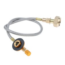 Outdoor Camping Gasherd Anschlussventil Propan Zylinder Tankschlauch Adapter