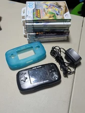 LeapFrog DIDJ STAR WARS THE CLONE WARS Handheld Game System  Bundle W/ 8 Games 