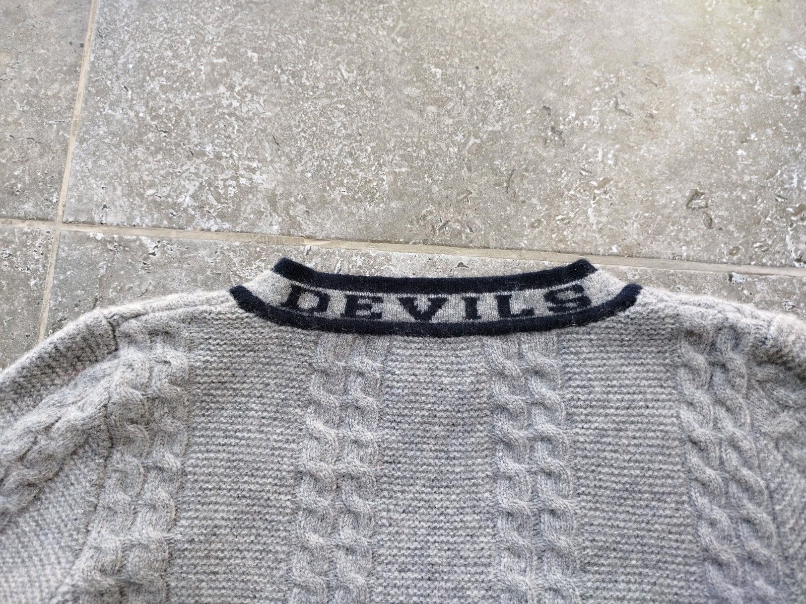 Roberto Cavalli Devils Pullover Jumper Teens Gray… - image 8