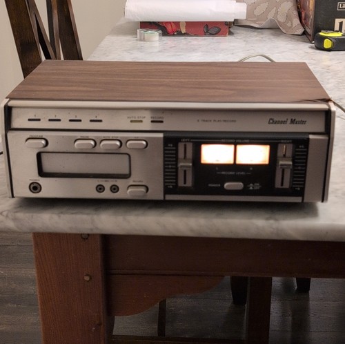 Channel Master HD6005 8 Track Play/Record Deck Audio Recorder
