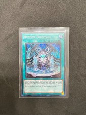 Runick Fountain 1st Edition Prismatic Secret Rare 25th Anniversary Tin: Dueling