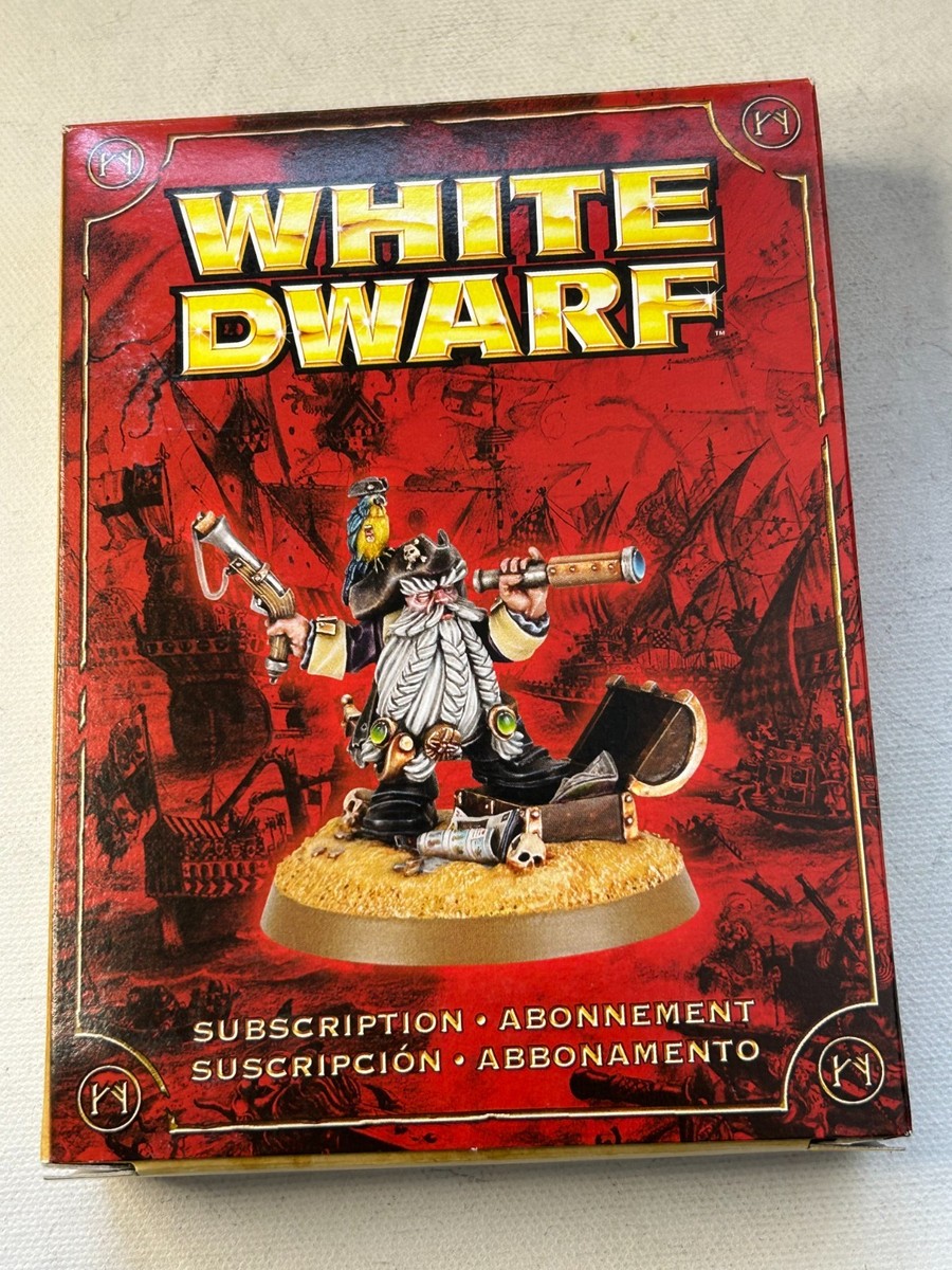 WARHAMMER THE WHITE Dwarf Grombrindal Limited Edition Metal OOP EUR