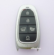 Genuine Hyundai Tucson 2018-2021 Smart Key Fob – Remote Only (4-Button, Brown)