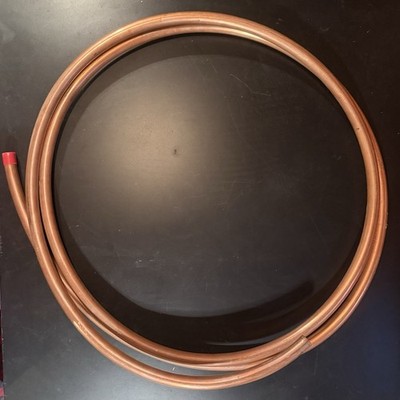 Copper Refrigeration Tubing 7/8  OD 3/4  I/D Priced Per Foot,10 Minimum Quantity