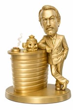 Boycie Inspired Figurine with Bar Fools and Horses Bobble Head Inspired Figure