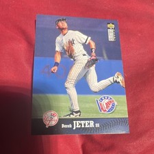 Upper Deck 1997 Collector's Choice Derek Jeter #180 All-Rookie Yankees