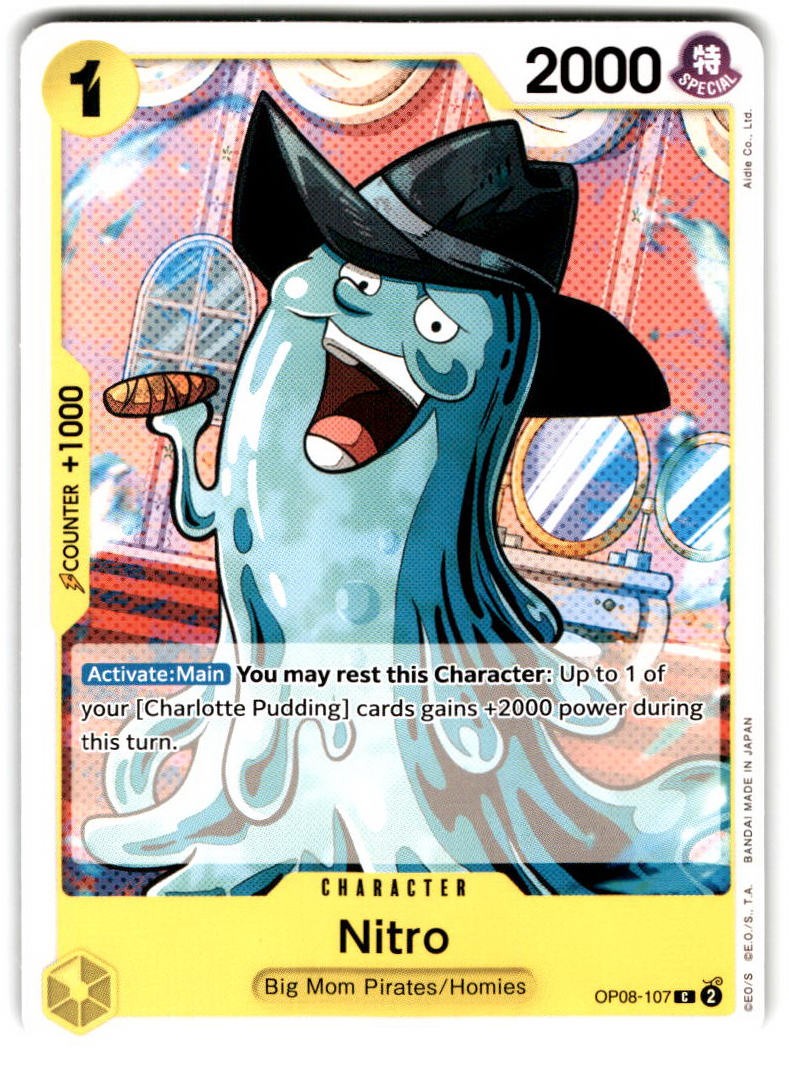 Nitro OP08-107 Two Legends One Piece