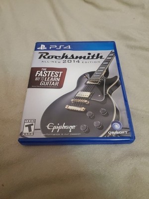 Rocksmith 2014 Edition (Sony PlayStation 4, 2014) NO CABLE PS4