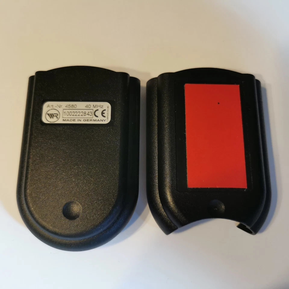 Rator 4580 Handsender 40 MHz Fernbedienung 1 Kanal von Rademacher mit Halterung - Bild 2 von 4