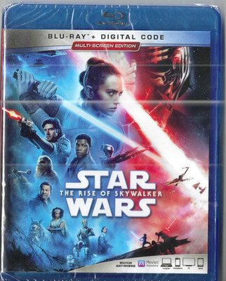 Star Wars: Episode IX: the Rise of Skywalker (Blu-ray, 2019) new sealed