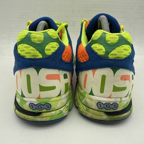 Asics Gel-Noosa Tri 7 Men’s US 10.5 Multi-Color Glow In Dark T214N Running Shoes - 第 13/19 張圖片