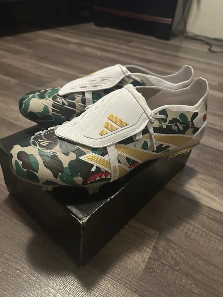Adidas Bape x Predator Elite FG коричневый совершенно новый с коробкой - Изображение 4 из 4