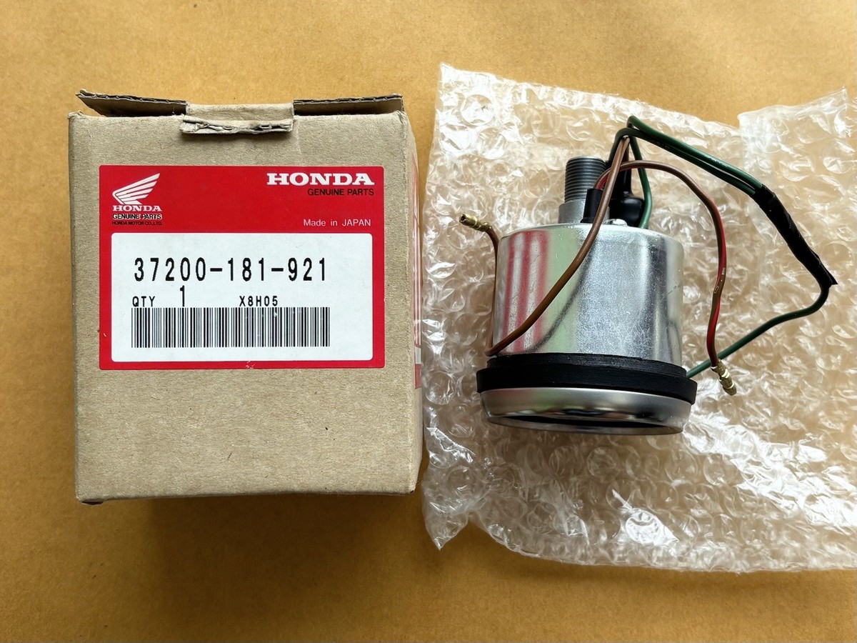 NOS JAPAN HONDA MONKEY Z50J SPEEDOMETER KPH 12V GENUINE DEFECTS PN