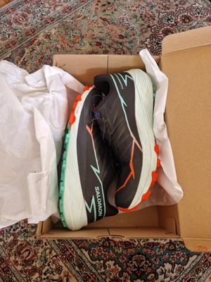 Salomon Thundercross Black/Cherry Tomato/Electric Green UK  display picture 1