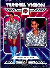 2025 Donruss WNBA #11 Sydney Colson Tunnel Vision