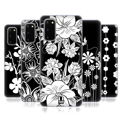 HEAD CASE DESIGNS BNW FLORAL SOFT GEL CASE FOR SAMSUNG PHONES 1