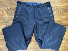 LANDS' END Black Insulated Squall SNOW PANTS Men  s XL I03 