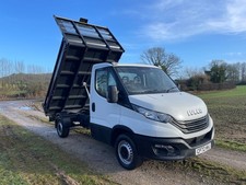 Iveco Daily Tipper 35S14 2023 dropside tipper truck 3.5t, only 17k miles