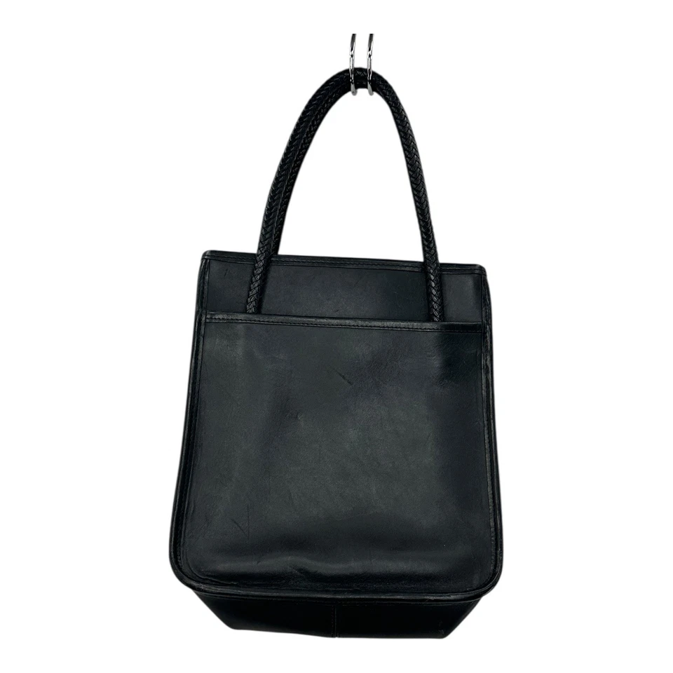 Brighton винтажный зебра печати крокодила выбитая кожа сумка с короткими ручками сердце подвеска - Изображение 2 из 4