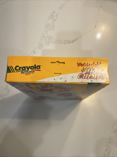 Vintage Crayola Activity Kit Wonderful Wind Chimes 1990s Sealed New RARE Craft - Bild 4 von 4