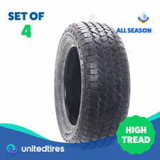 Set Of 4 Used 27560r20 Bridgestone Dueler At Ascent Enliten 115t - 9.5-1132 Set Of 4 Used 27560r20 Bridgestone Dueler At Ascent Enliten 115t - 9.5-1132