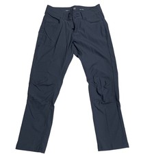 Prana Halle Straight Fit Hiking Pants Charcoal Gray Womens 4 Short Stretch Zion