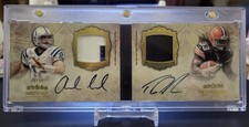 2012 Topps Five Star Football Futures Dual Auto/Patch Andrew Luck/Richardson/15