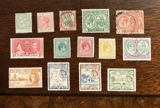 St Kitts St Christopher Nevis Stamps 1870-1954 Including Unused H Victoria