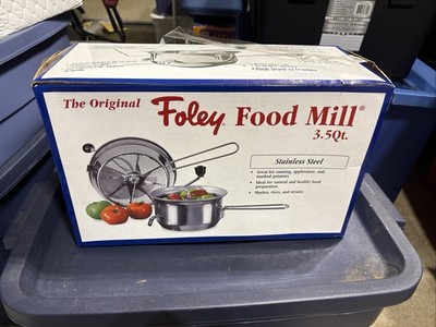 Foley Food Mill 3.5 Qt New But Box Has Been Opened See Photos