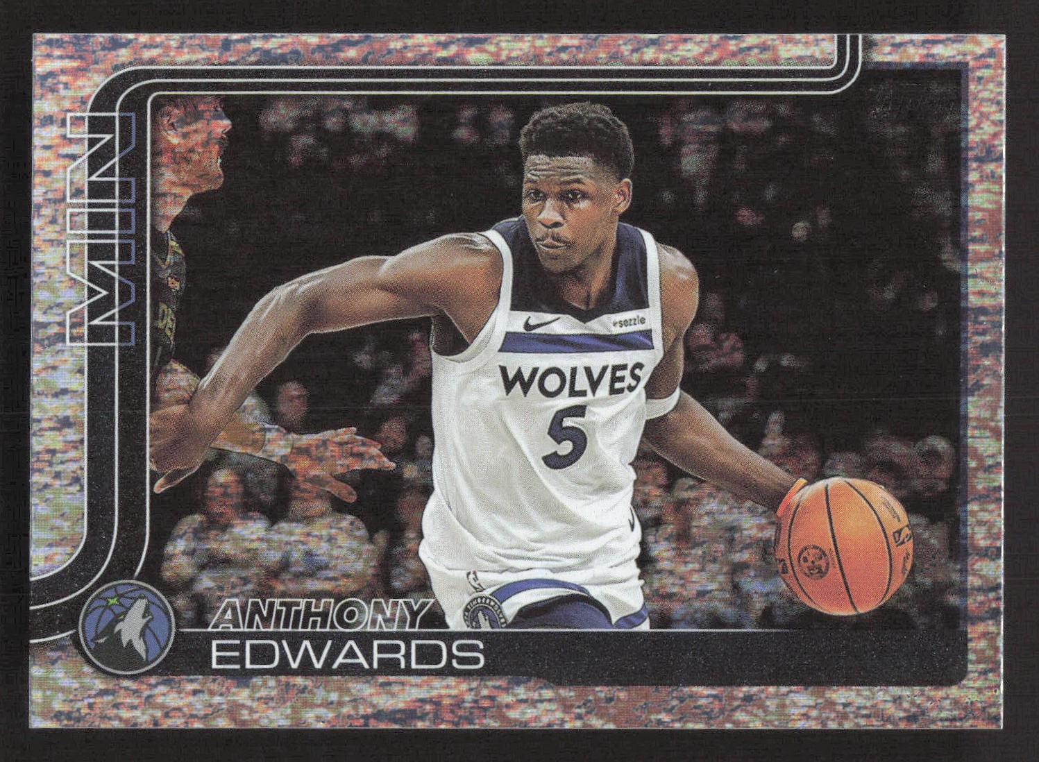 2025-26 Topps #108 Anthony Edwards Sandglitter