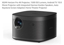 XGIMI Horizon Pro 4K 2200 Lumens Smart Projector - Black (XK03H)