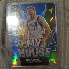 2022-23 Panini Donruss Optic Luka Doncic My House Lime Green Prizm #22/149 (SP)