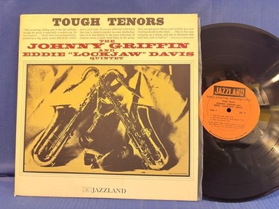 JOHNNY GRIFFIN LOCKJAW DAVIS TOUGH TENORS JAZZLAND 31. ORIGINAL USA LP EXC