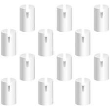 12 Pcs Banjos Support String Nuts Replacement Guitar Bone Instrument Parts