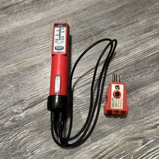 Knopp K60 Voltage Tester 120V-600V AC DC Electrician USA + Socket Tester