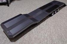 1/18 RC Auflieger Pritsche Guetal Silber Fertig el