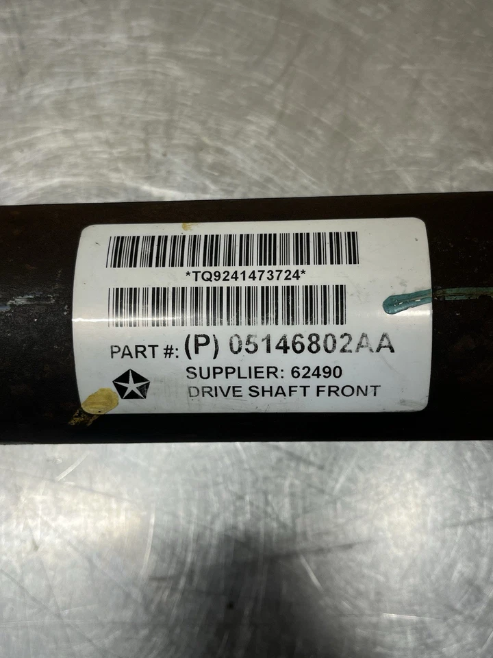 13-18 Dodge Ram 2500 3500 6.7L 4x4 Front Drive Shaft OEM - Image 4 of 4