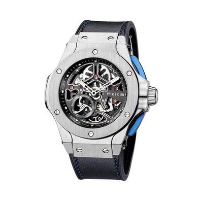 FEICE Watches for Men Skeleton Automatic Watch Men Analog with Stainless Stee...